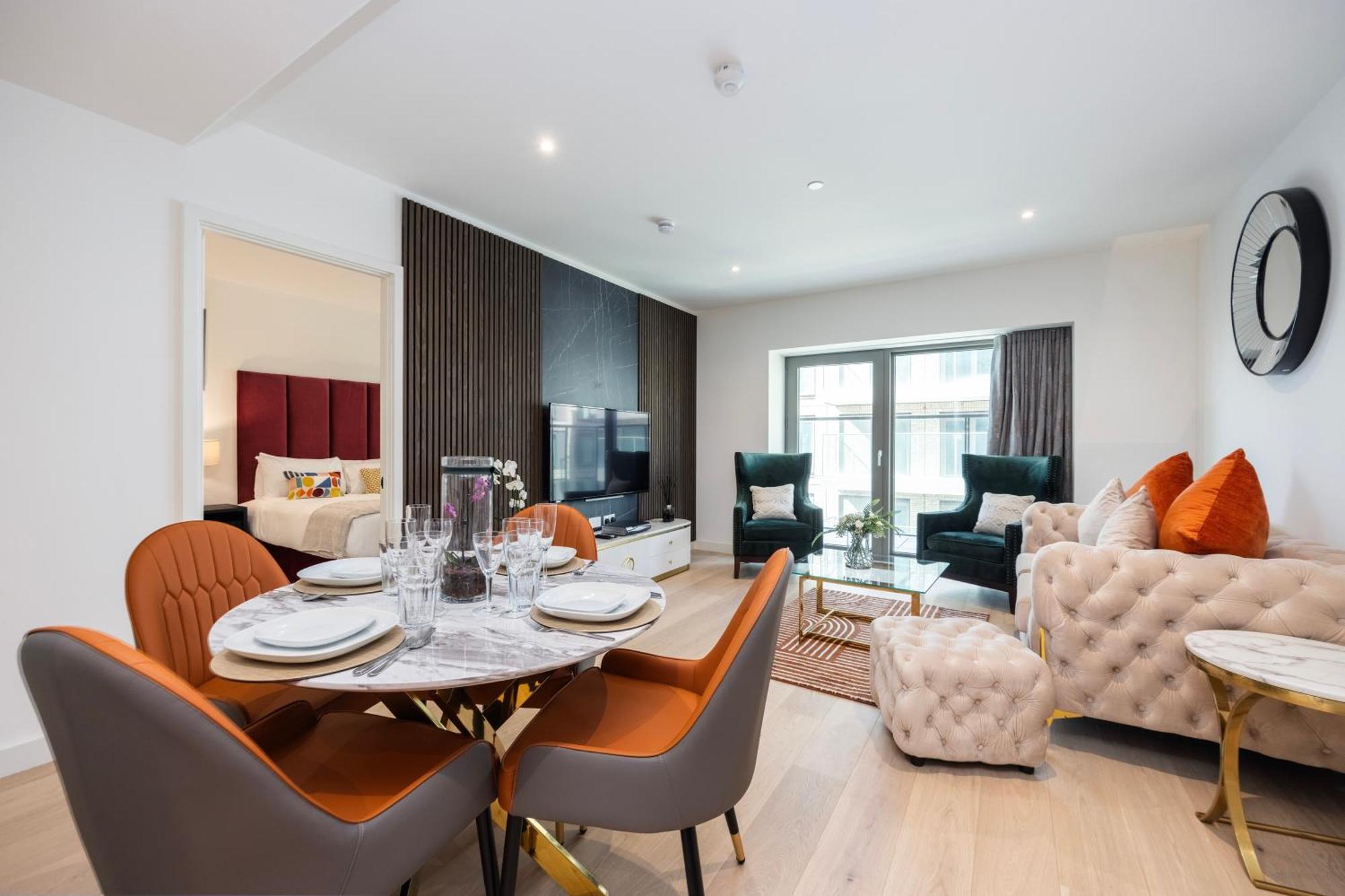 Austin David Apartments Royal Wharf London Bagian luar foto