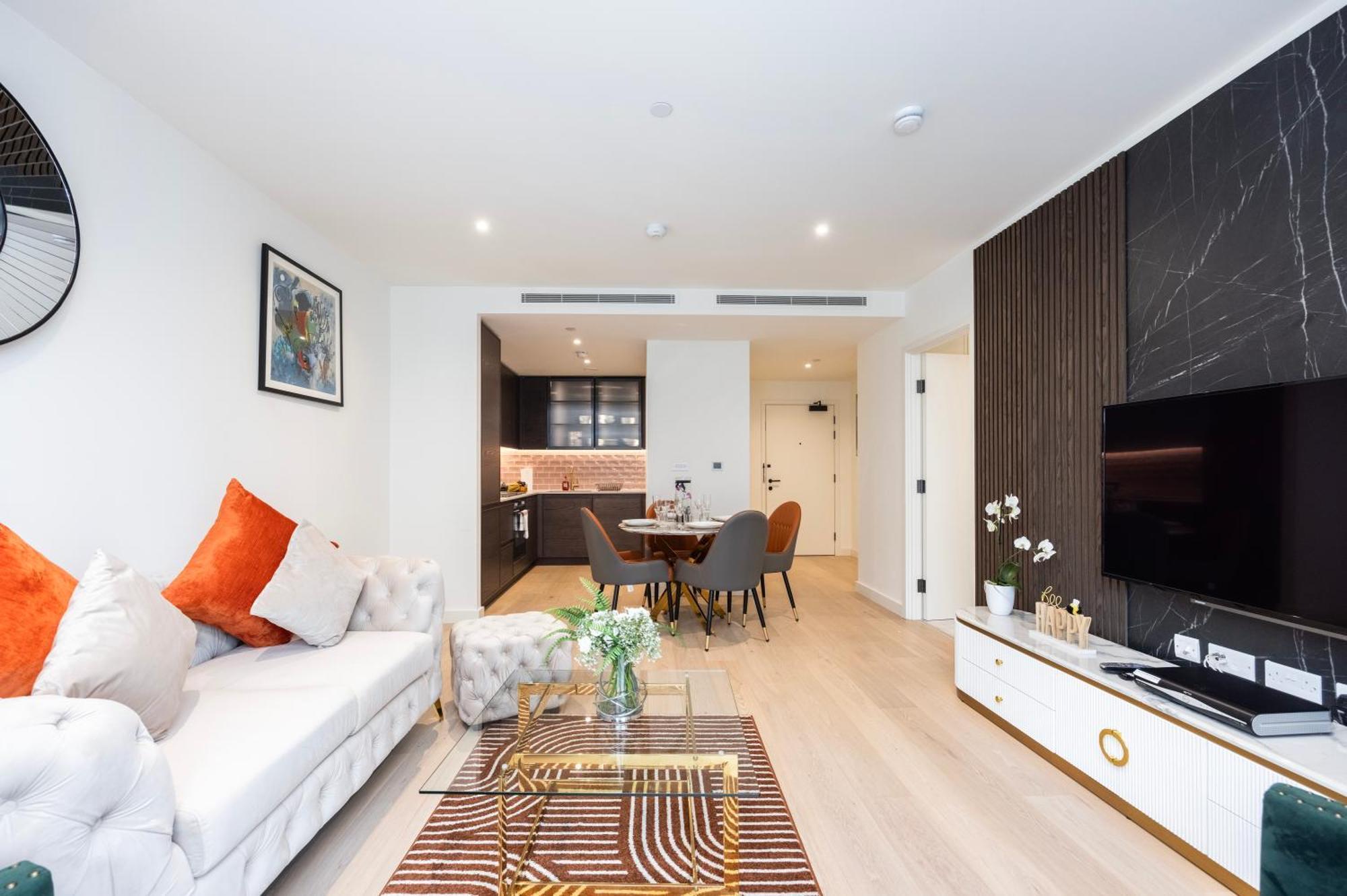 Austin David Apartments Royal Wharf London Bagian luar foto